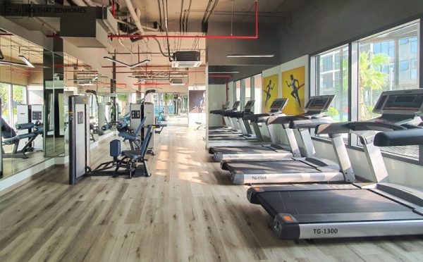 Thiết kế, sản xuất nội thất phòng gym